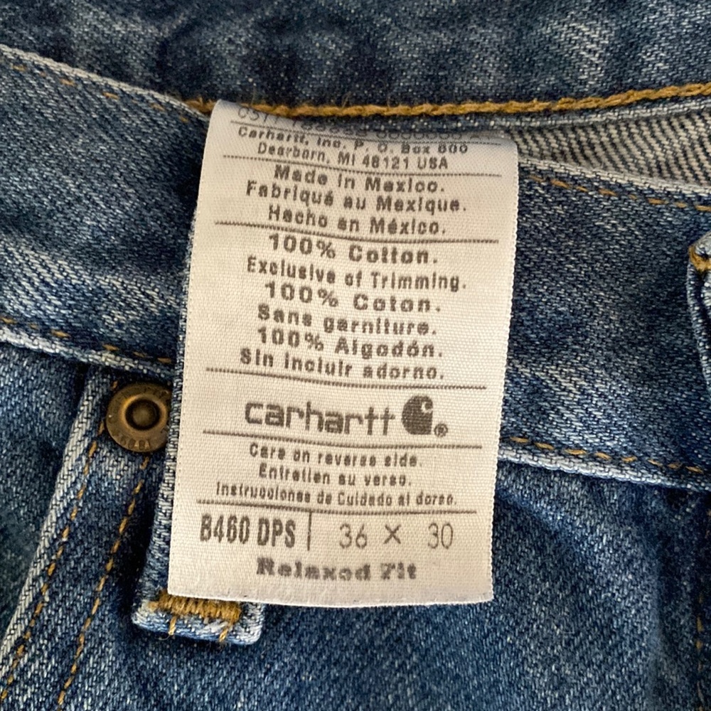36x30 Carhartt Relaxed fit jeans